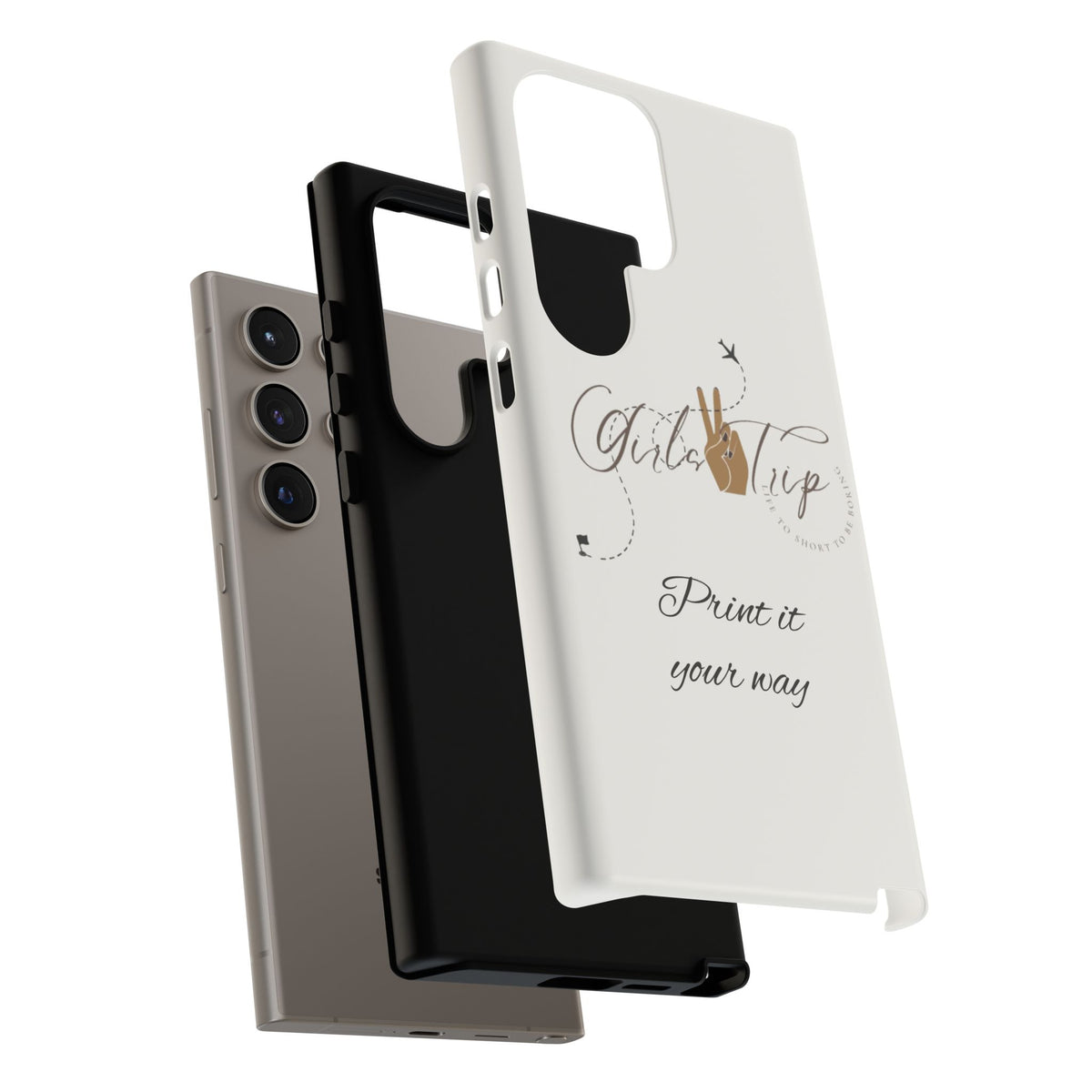 Personalized Girls Trip Phone Case – Custom Group Gift