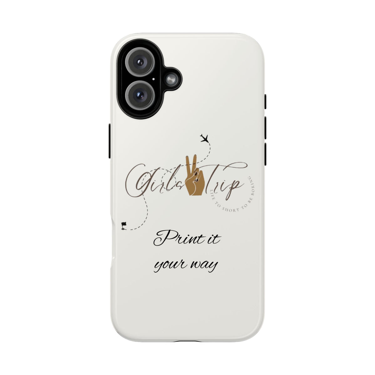 Personalized Girls Trip Phone Case – Custom Group Gift