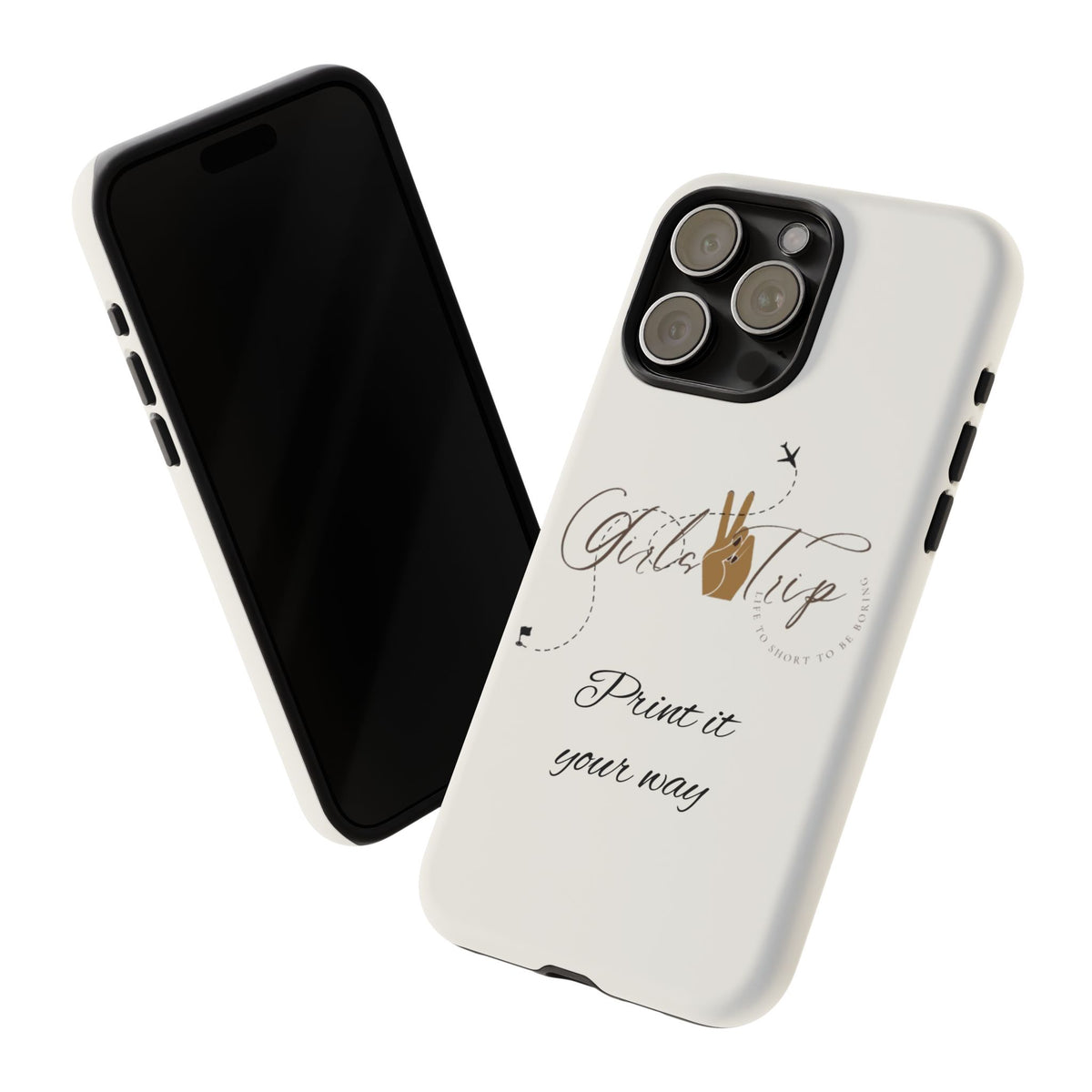 Personalized Girls Trip Phone Case – Custom Group Gift