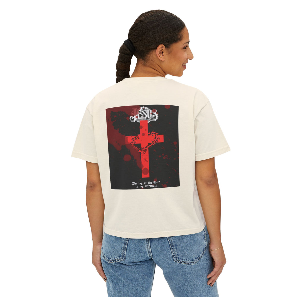 Crowns & Crosses Women's Boxy Tee