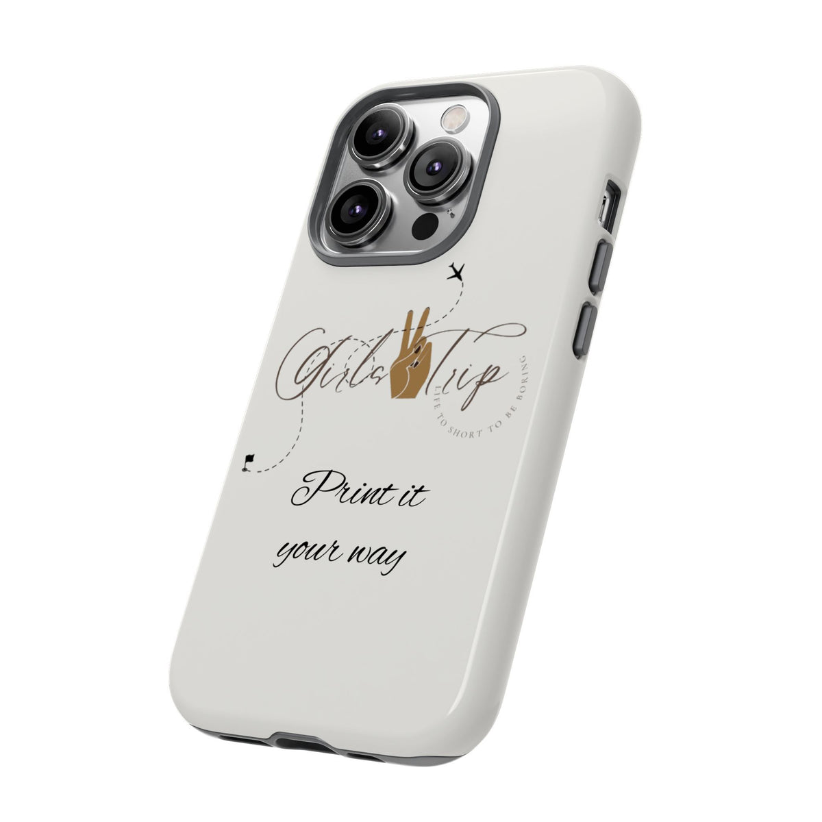 Personalized Girls Trip Phone Case – Custom Group Gift