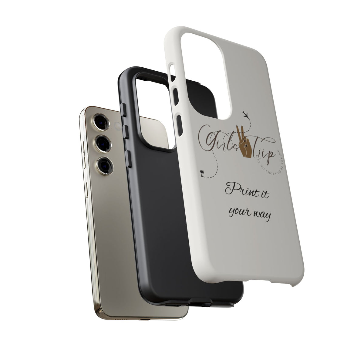 Personalized Girls Trip Phone Case – Custom Group Gift