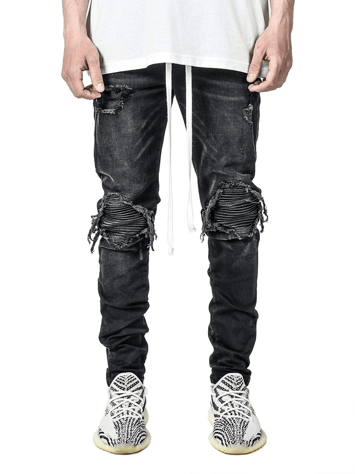 Mens Ripped Skinny Jeans