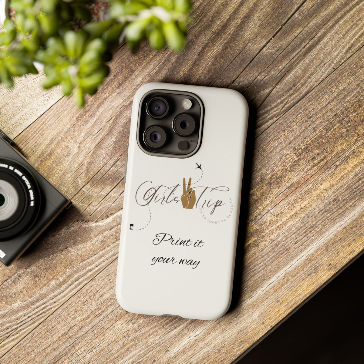 Personalized Girls Trip Phone Case – Custom Group Gift