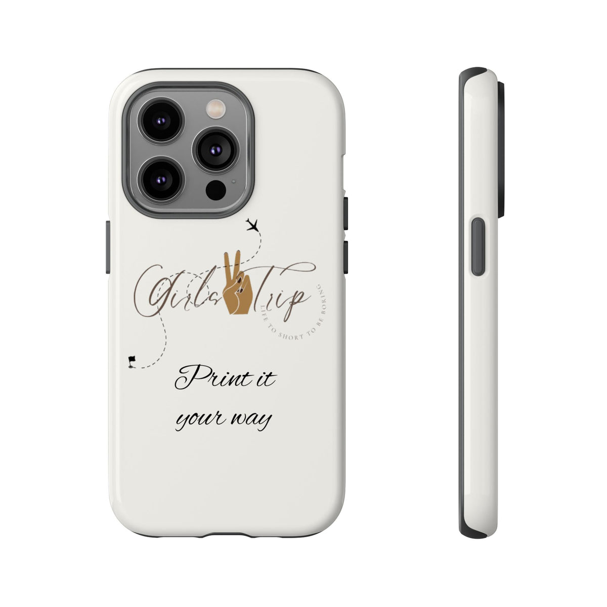 Personalized Girls Trip Phone Case – Custom Group Gift