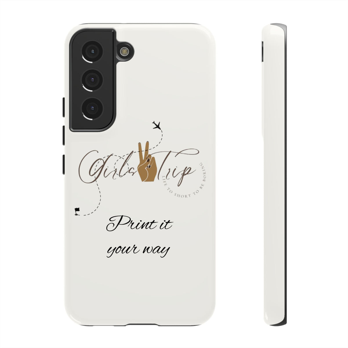 Personalized Girls Trip Phone Case – Custom Group Gift