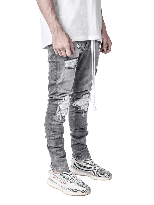 Mens Ripped Skinny Jeans